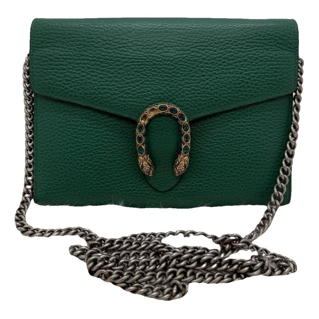 Dionysus Chain Wallet leather handbag