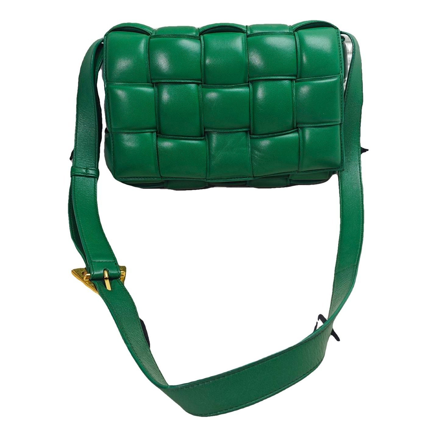 Cassette Padded leather crossbody bag
