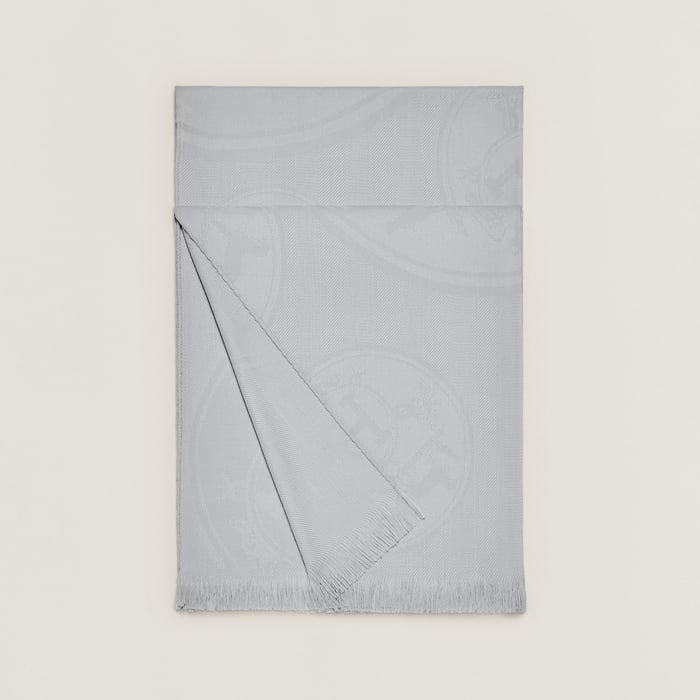 Gris Nuage New Libris Stole