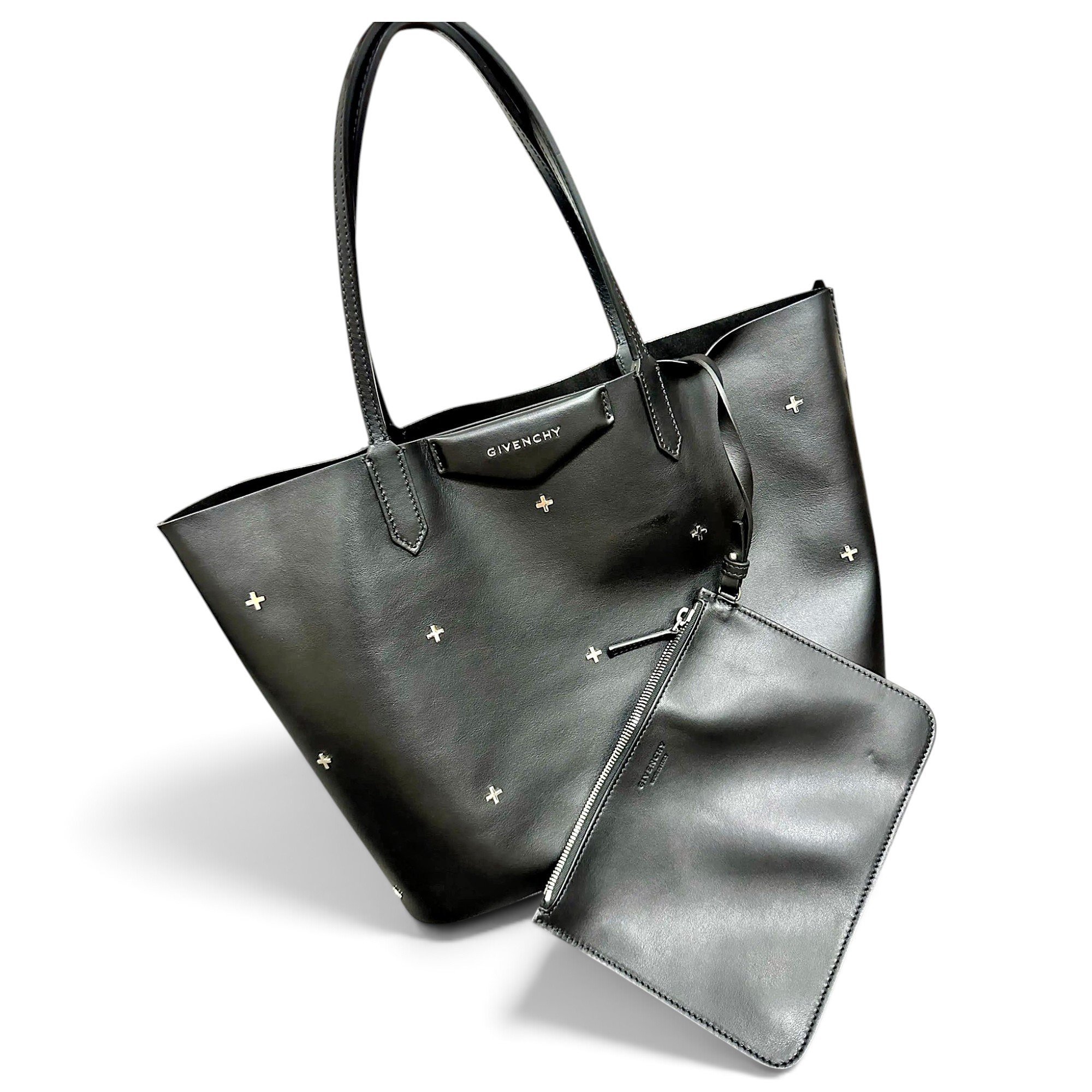 Leather handbag