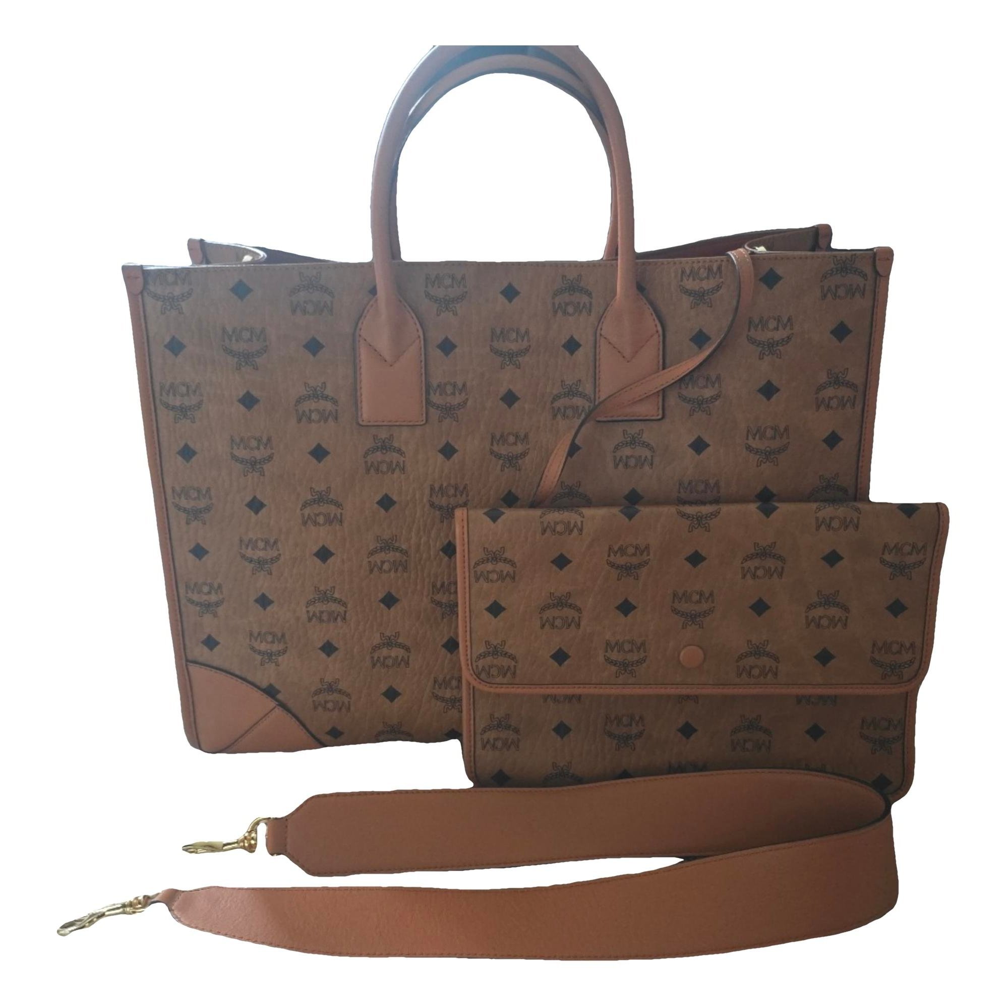Leather tote