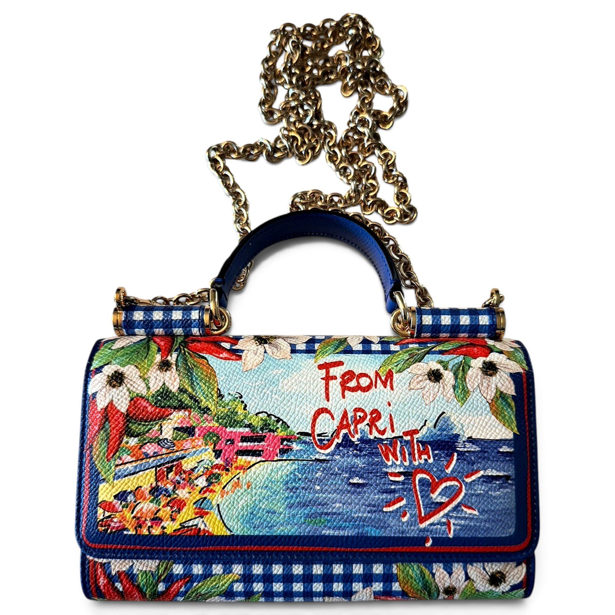 Sicily leather clutch bag