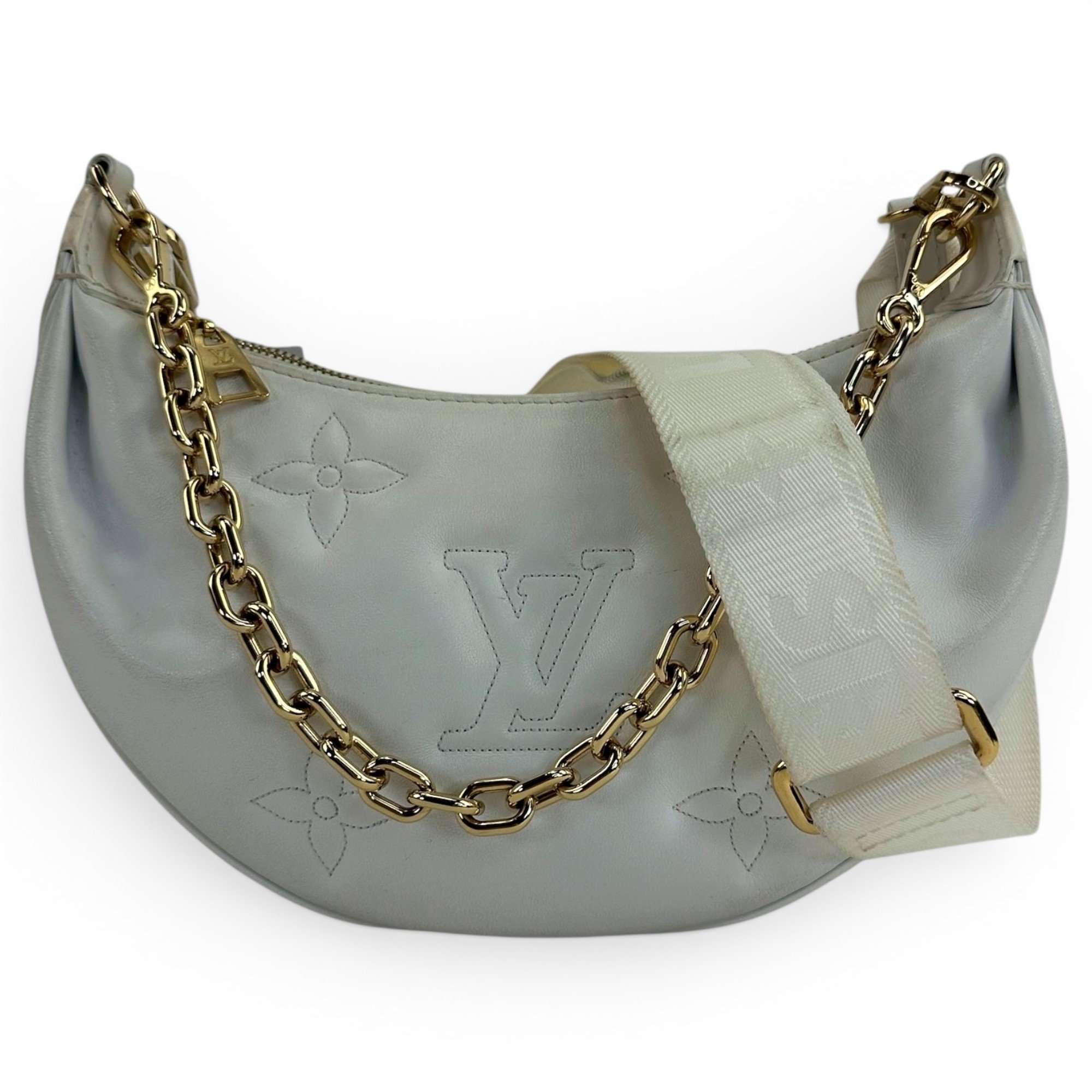 Over The Moon leather handbag