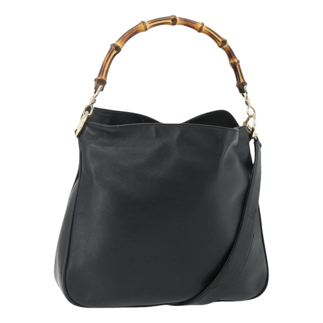 Bamboo leather handbag