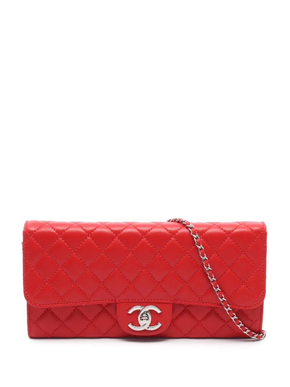 2010-2011 CC Quilted Lambskin Wallet on Chain crossbody bag