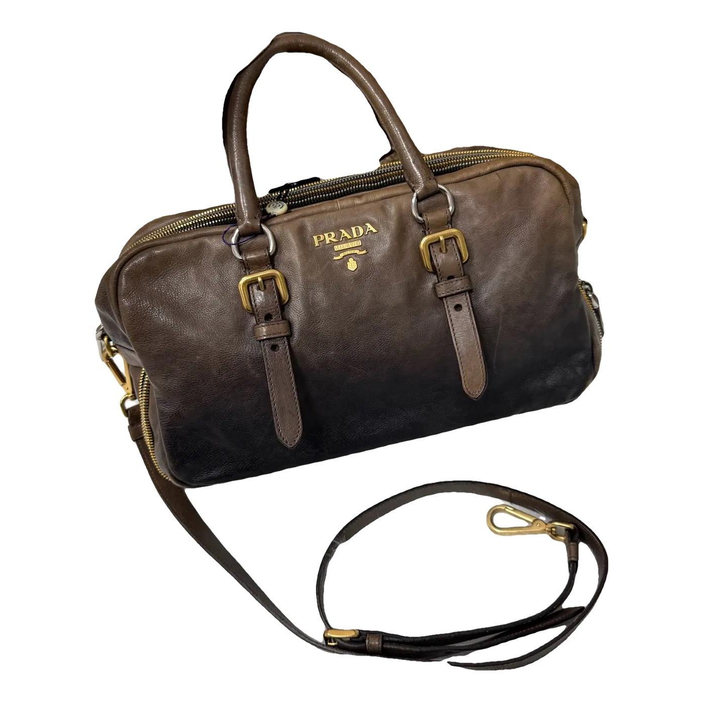 Leather crossbody bag