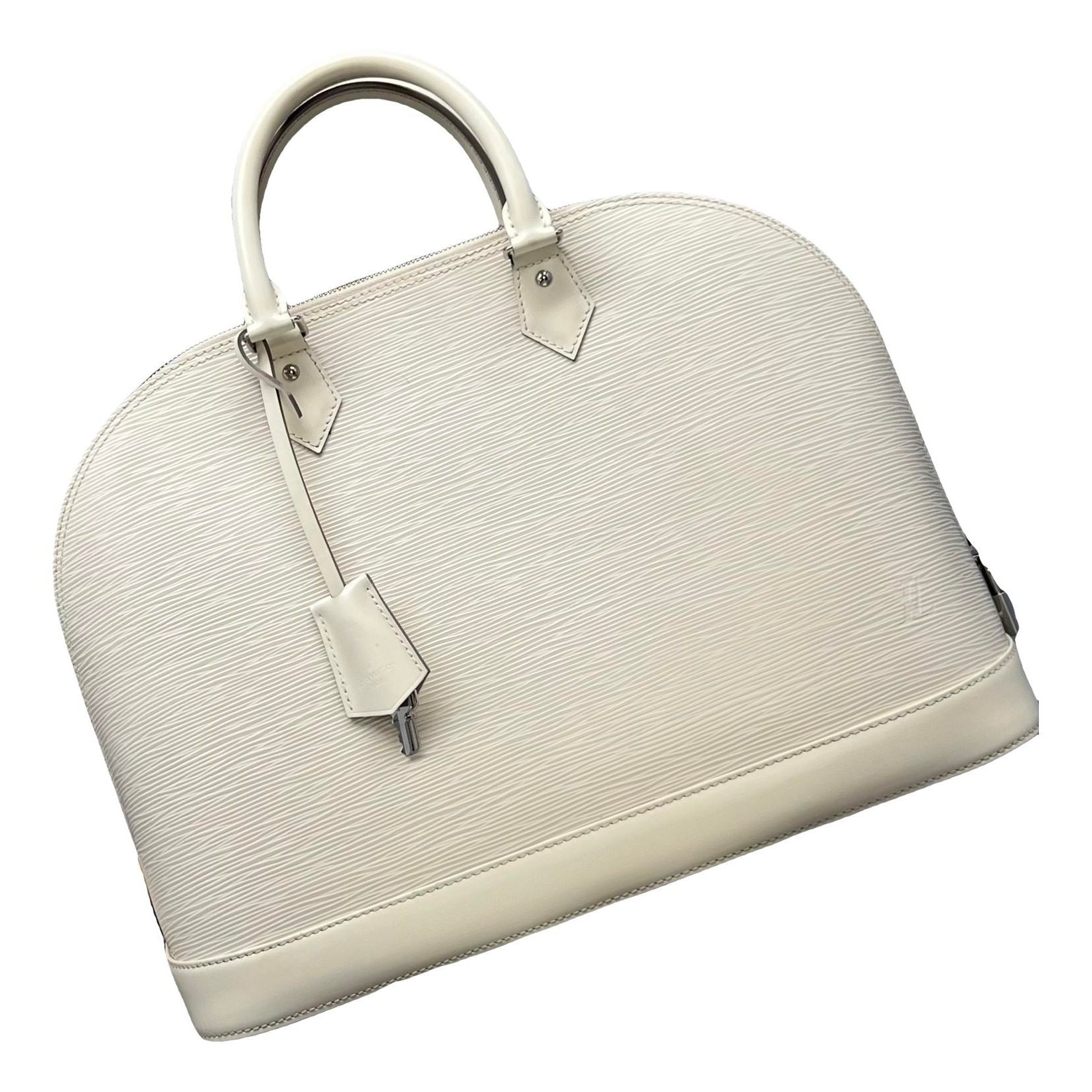 Alma leather handbag
