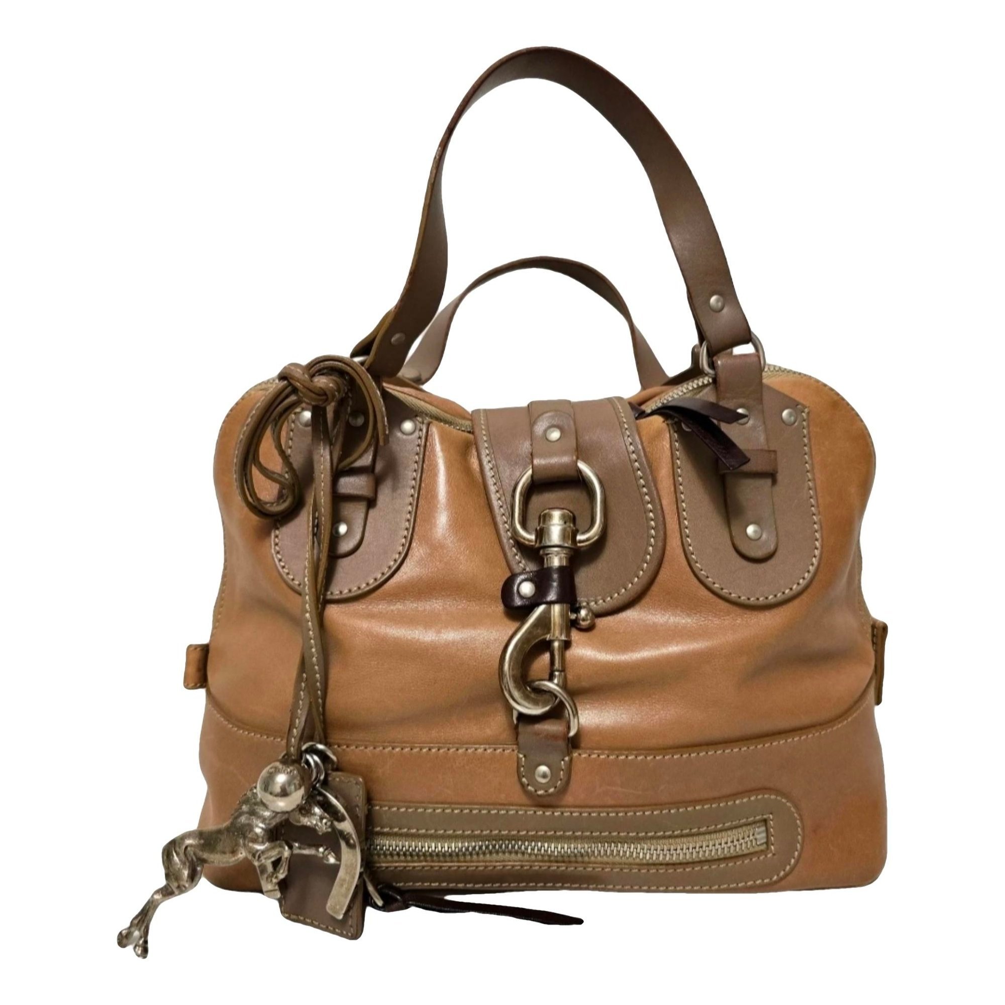 Kerala leather satchel