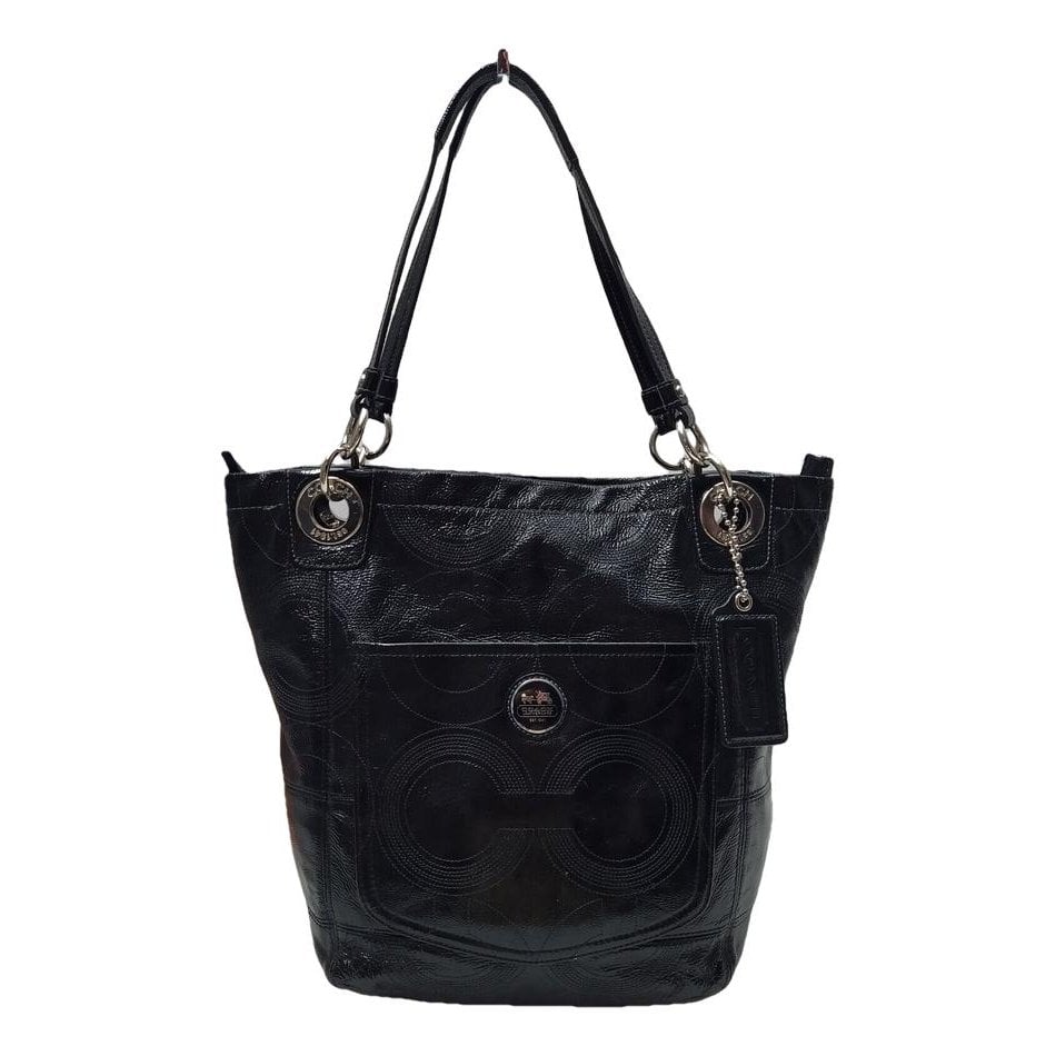 Leather tote