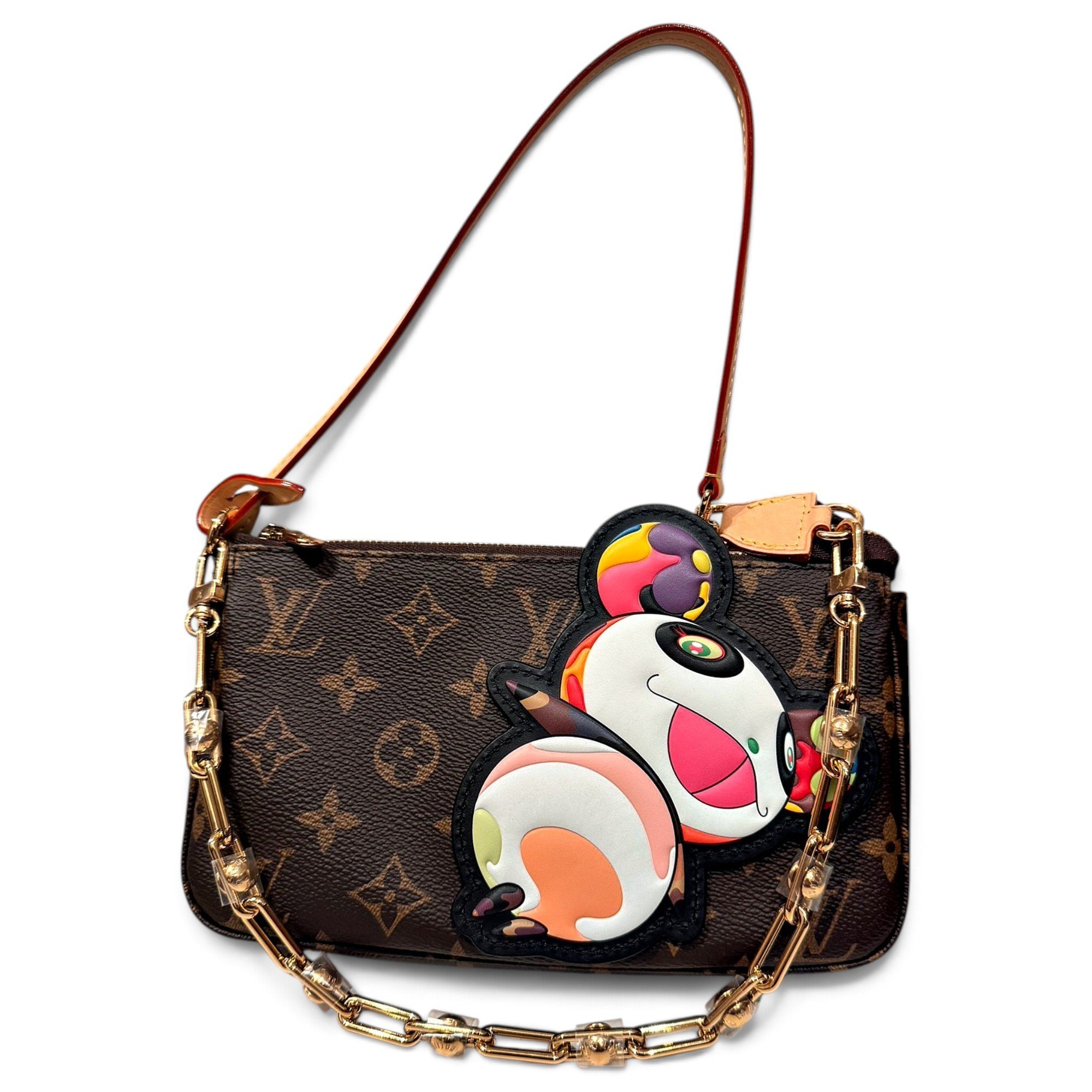 Pochette Accessoire leather handbag