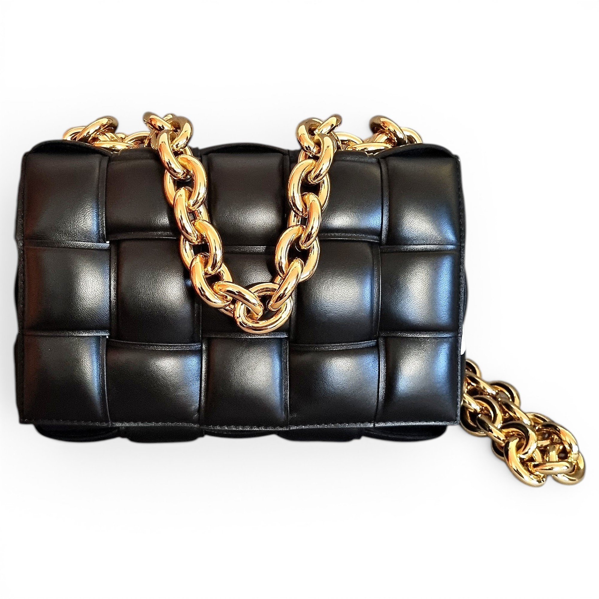 Chain Cassette leather handbag
