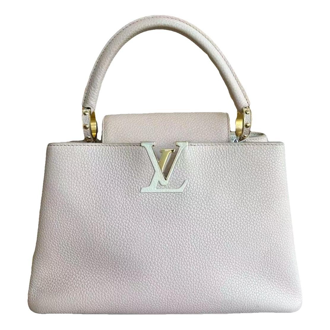 Capucines leather handbag