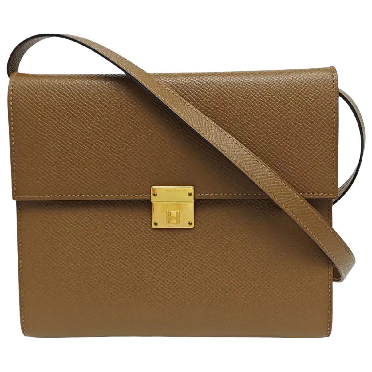 Clic 16 leather crossbody bag