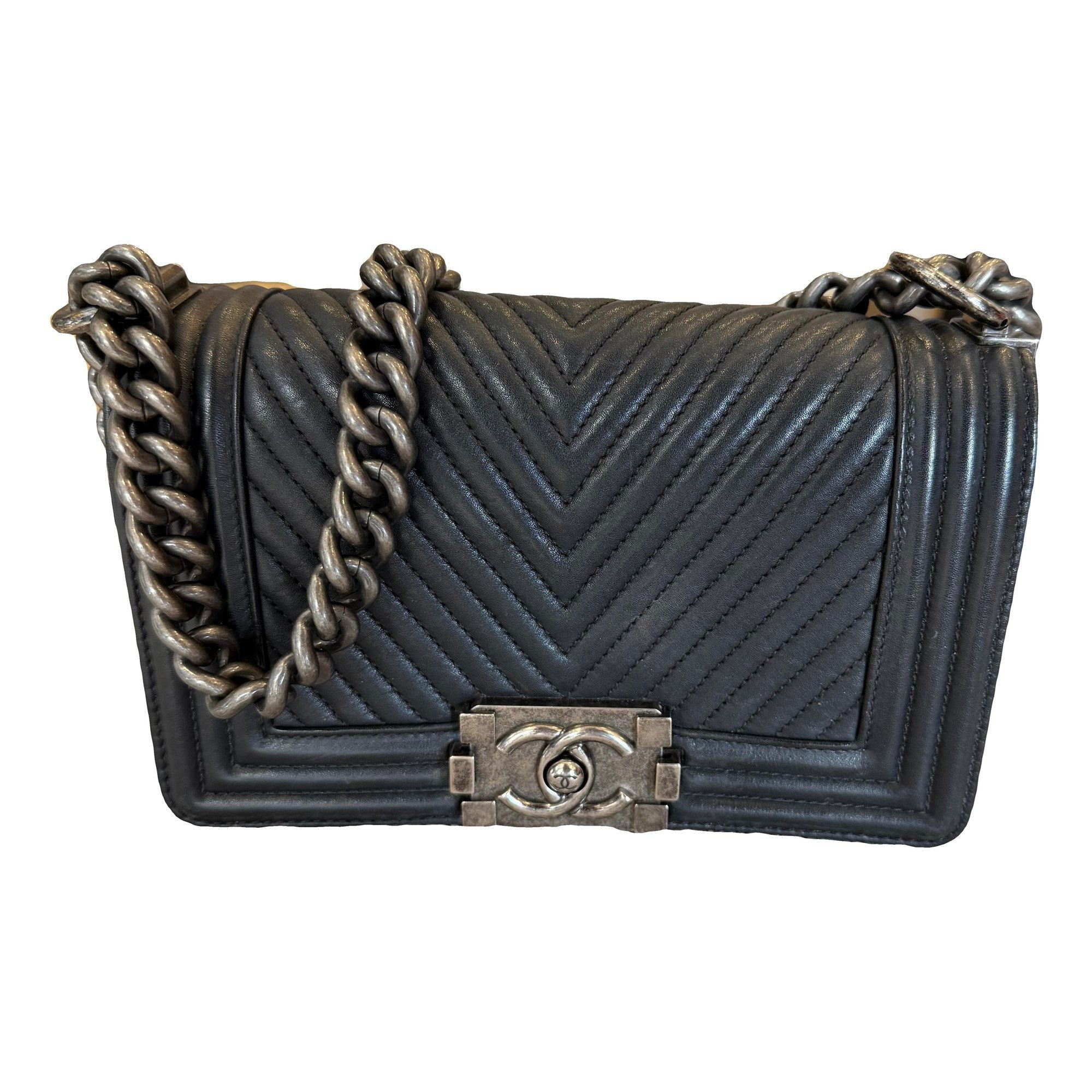 Boy leather handbag