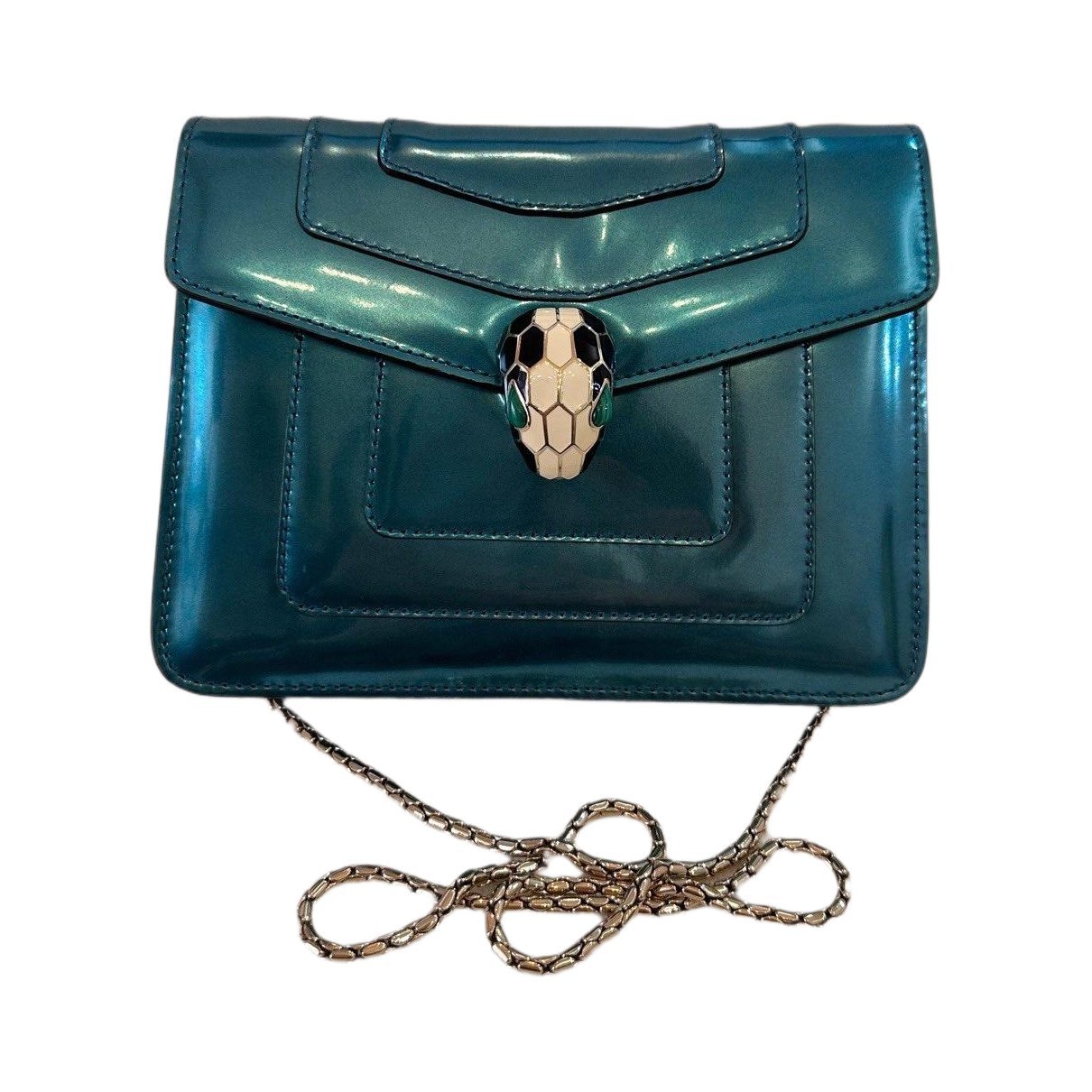 Serpenti leather crossbody bag