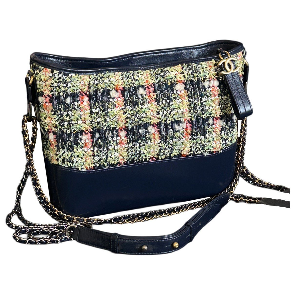 Gabrielle tweed crossbody bag