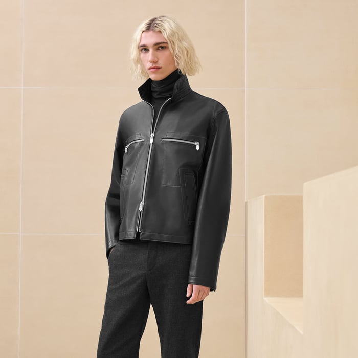 Noir Straight Cut Jacket
