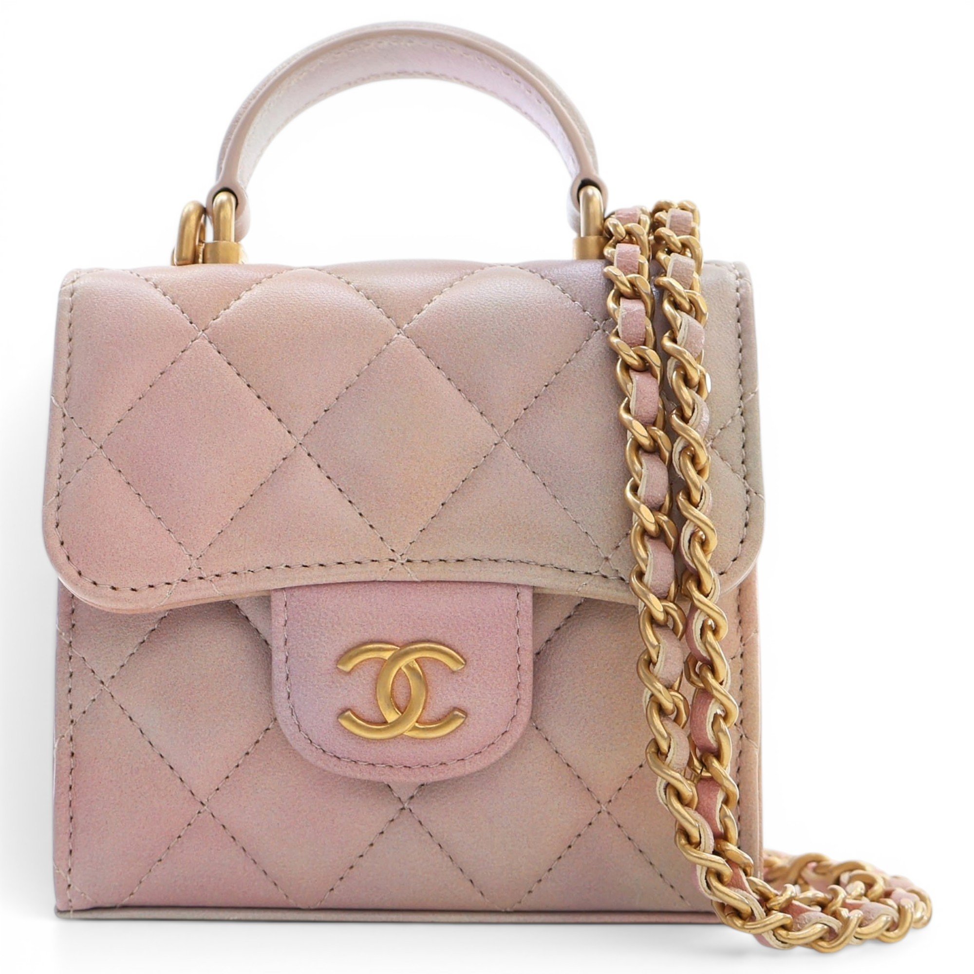 Leather mini bag