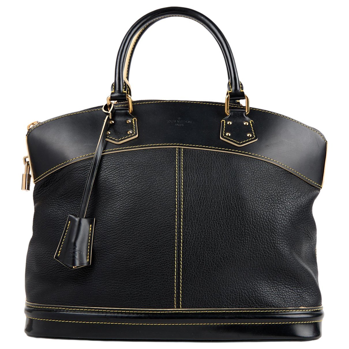 Lockit leather handbag