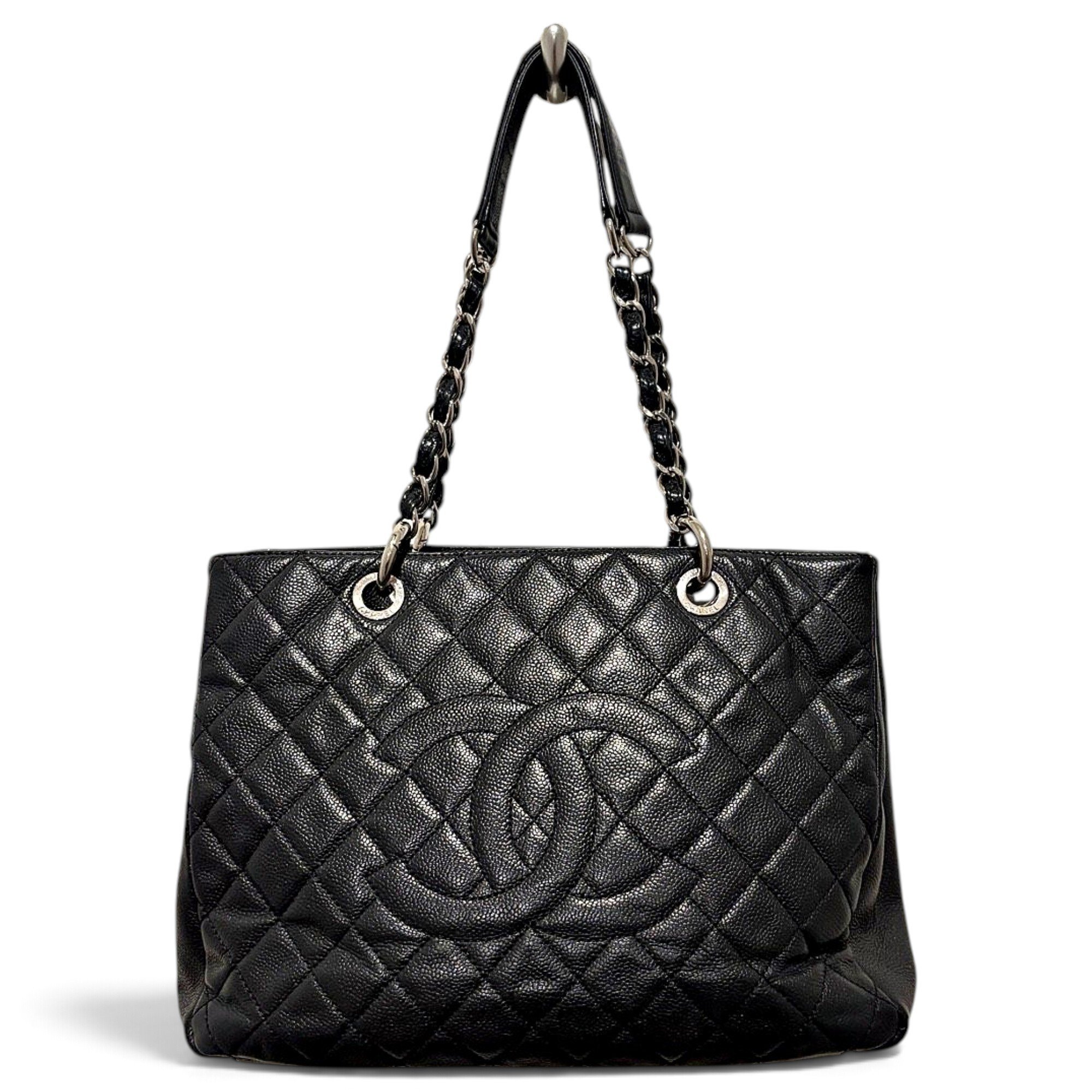 Grand shopping leather tote