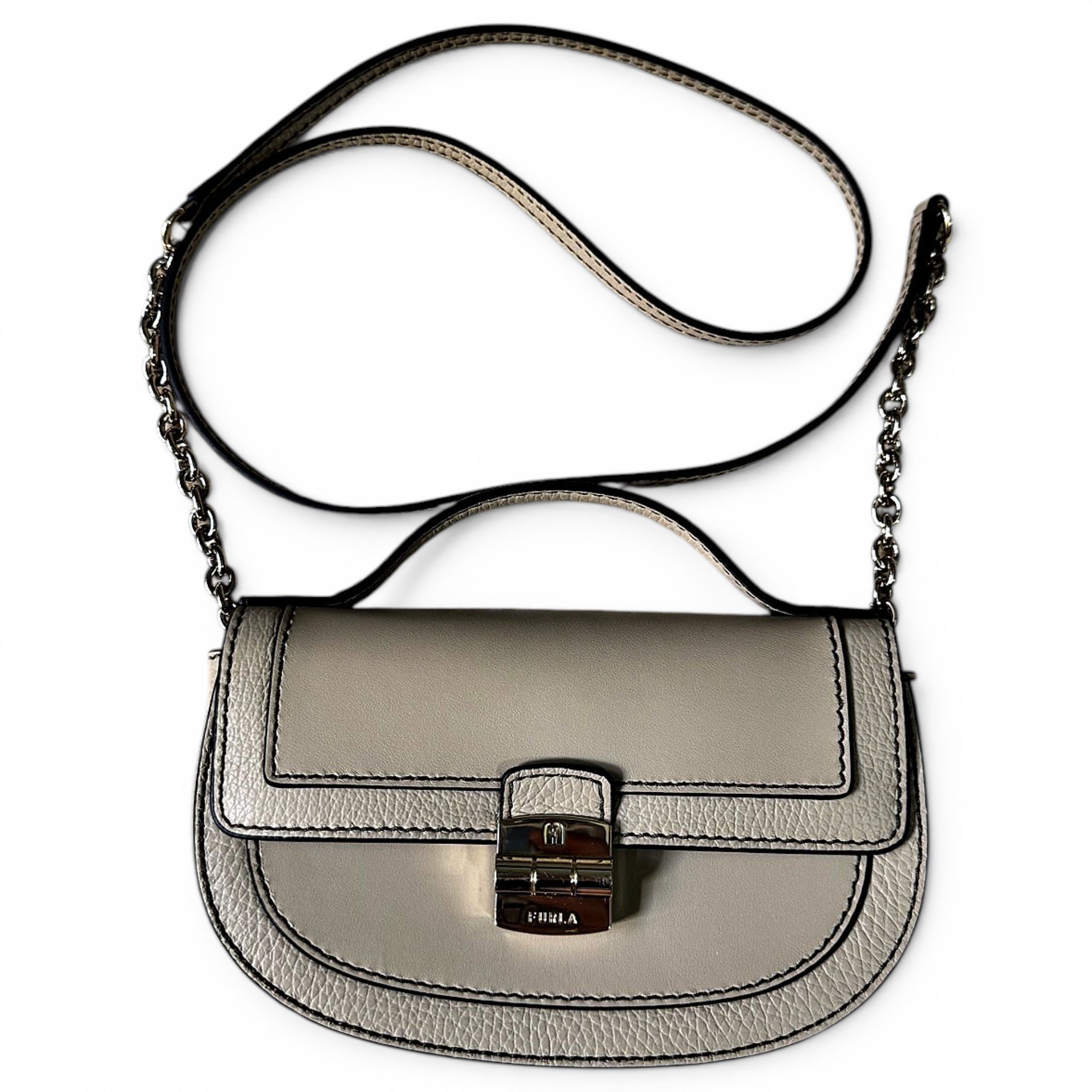 Leather crossbody bag