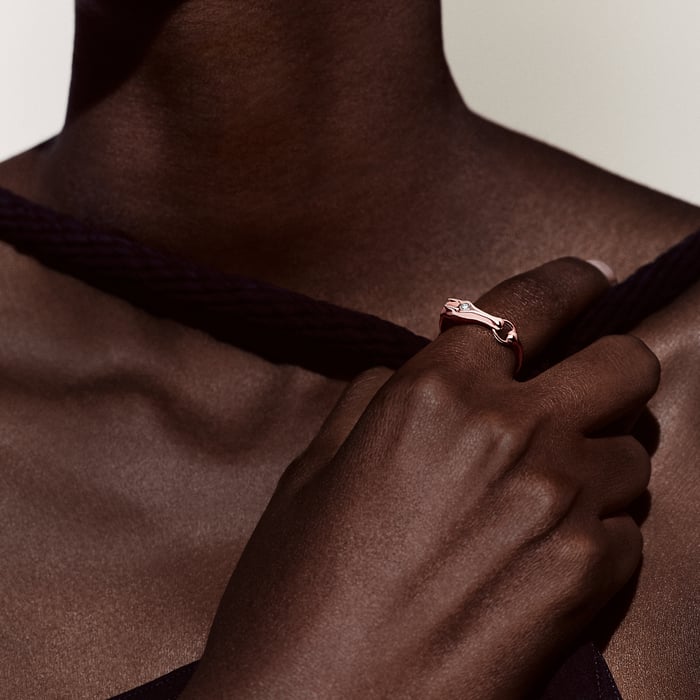 Sans Coloris Galop Hermès Ring, Very Small Model