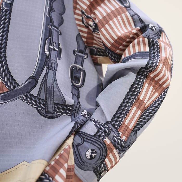 Bleu Grignon "Coaching Remix" Wide Shirt
