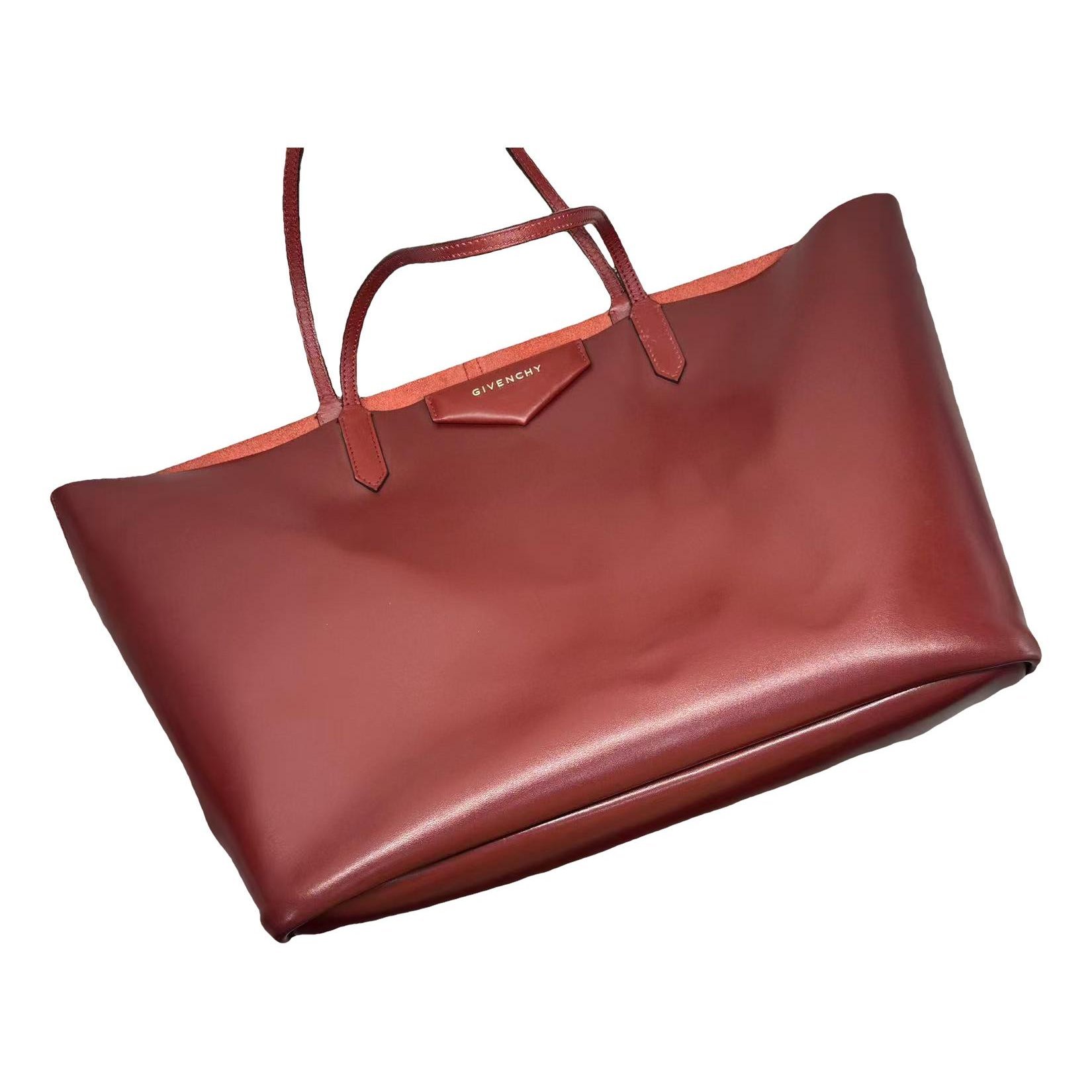 G Tote leather handbag