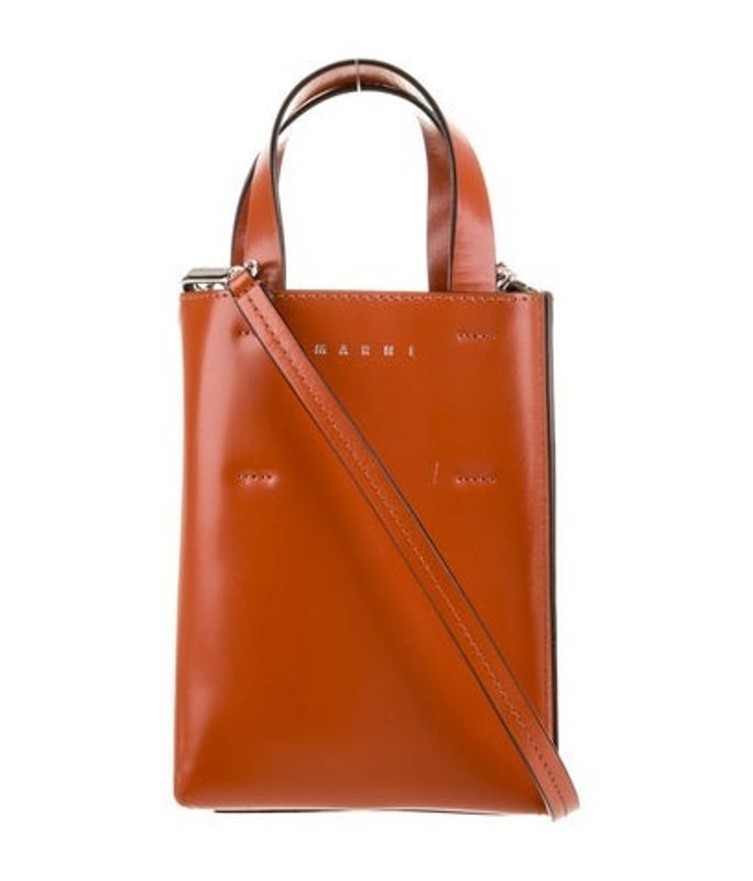Marni Leather Top Handle Bag