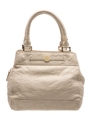 Leather Top Handle Bag