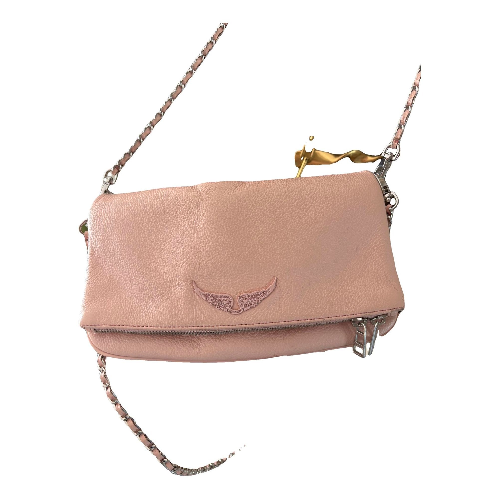 Rock leather crossbody bag