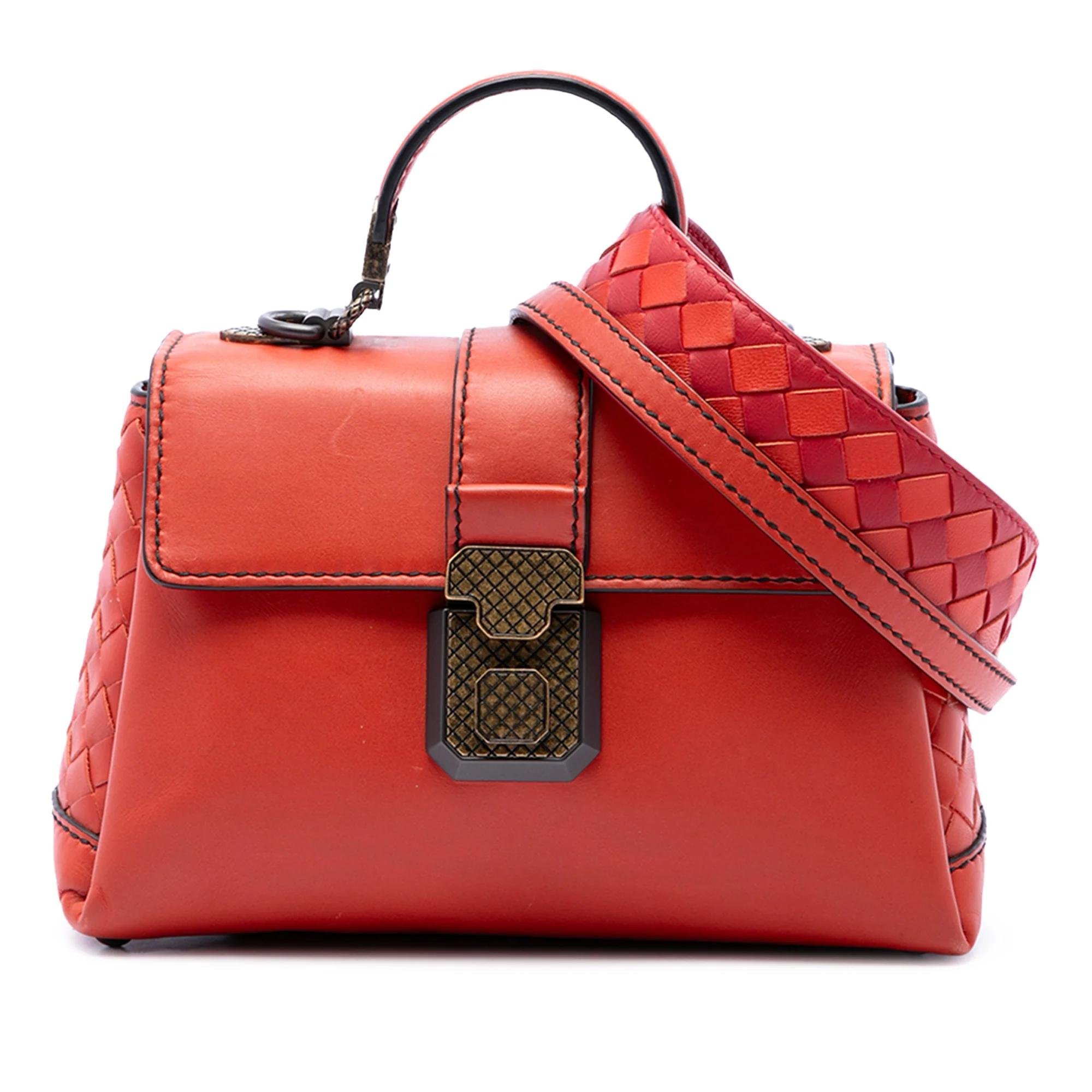 Bottega Veneta Piazza leather handbag