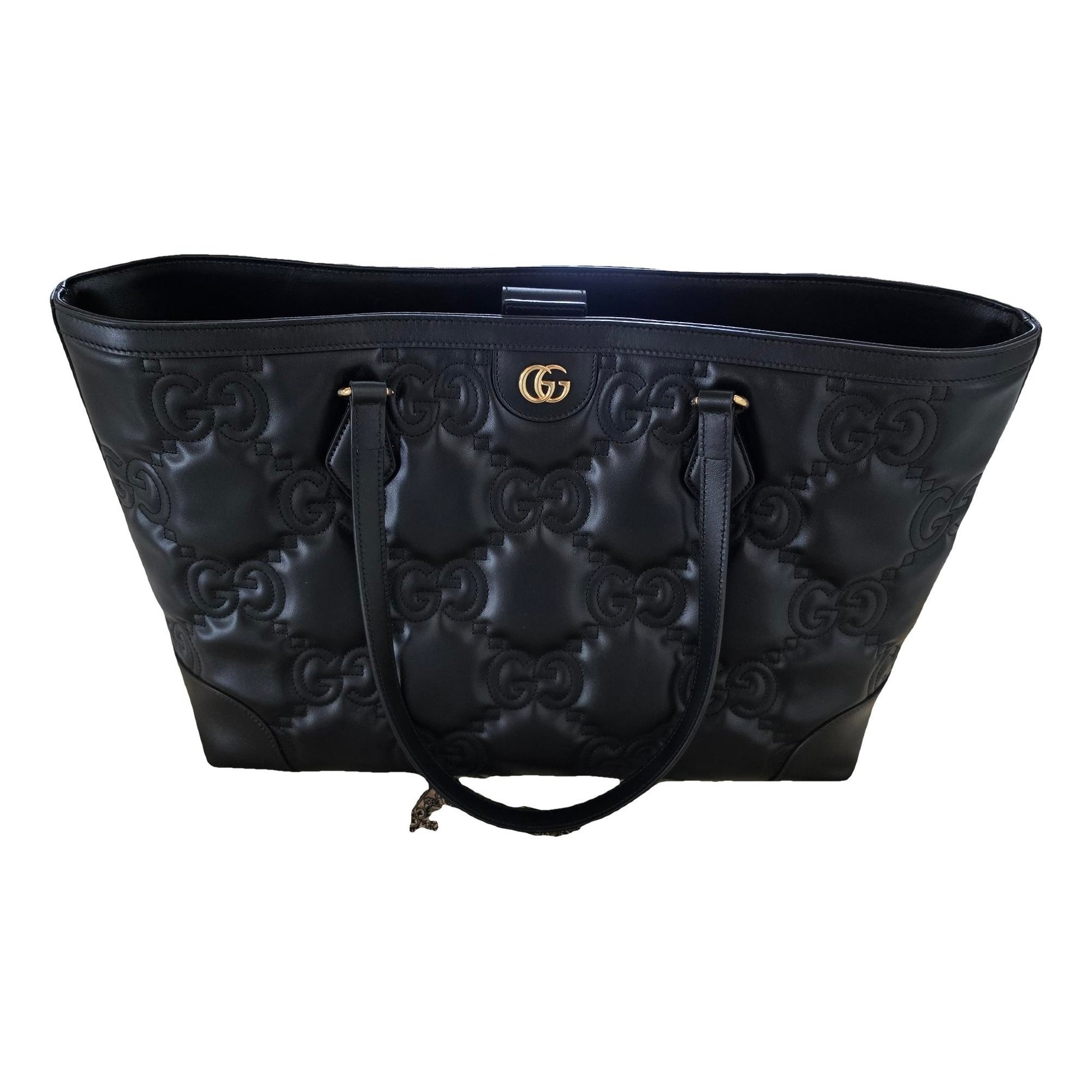 Ophidia Shopping leather handbag
