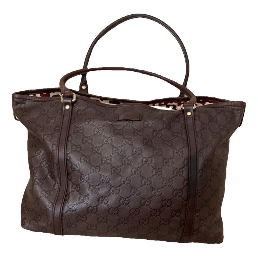 Bestiary tote leather handbag