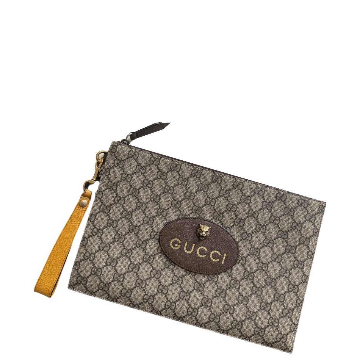 Neo Vintage leather clutch bag