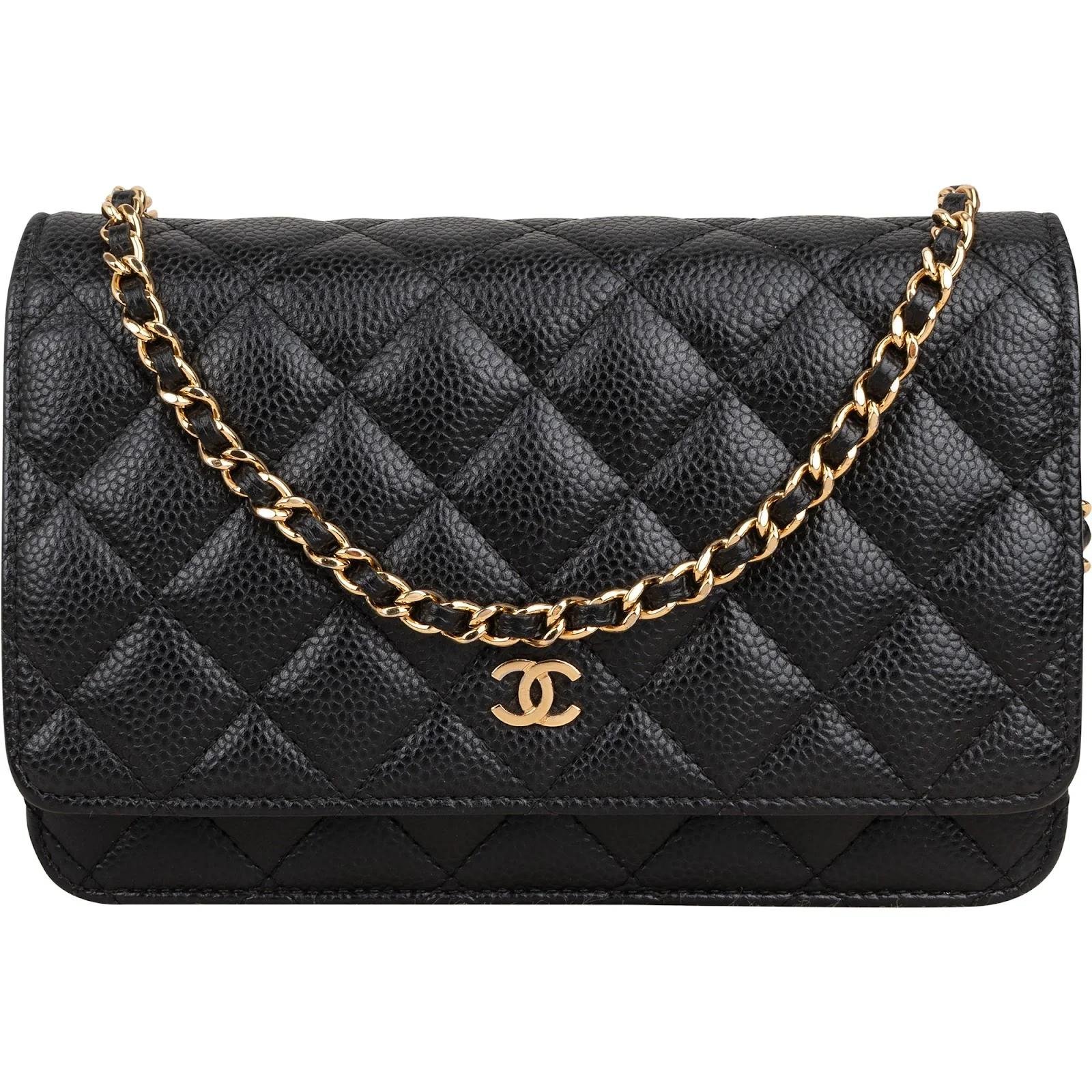 Wallet On Chain Timeless/Classique leather crossbody bag