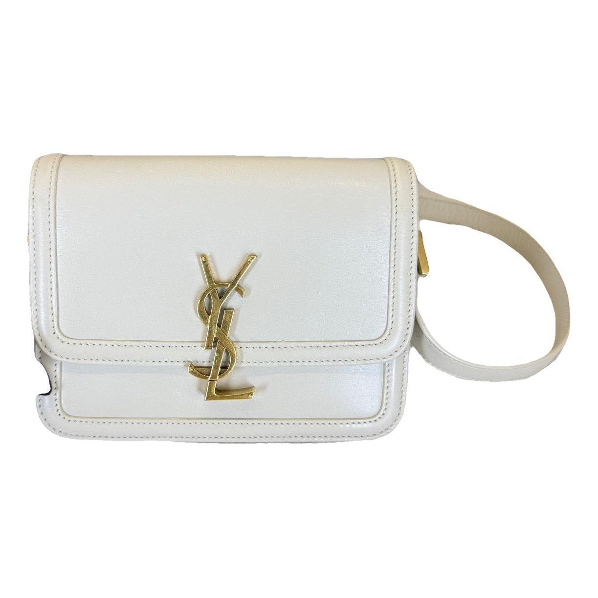 Solférino leather handbag