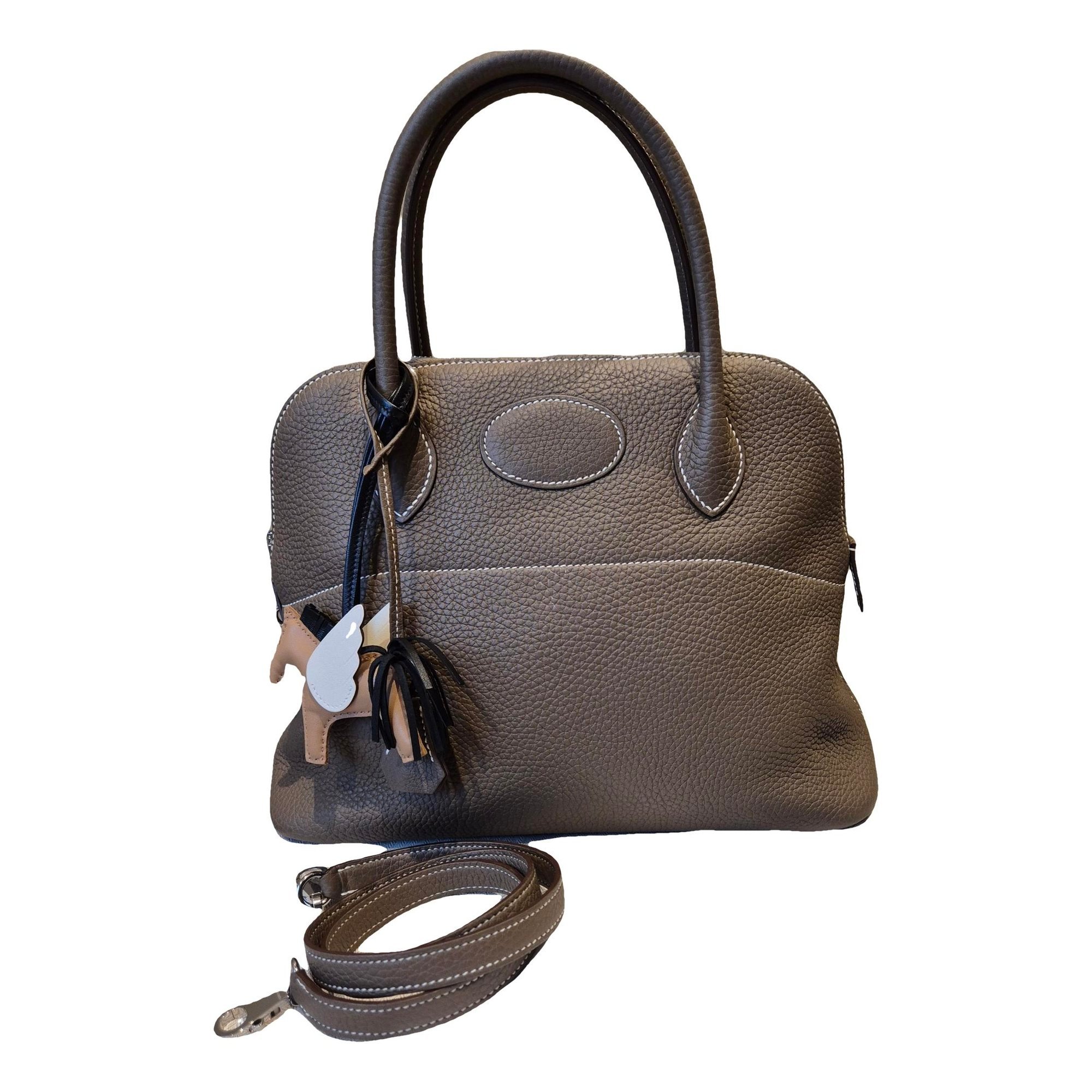 Hermes Bolide 31 Handbag Etoupe