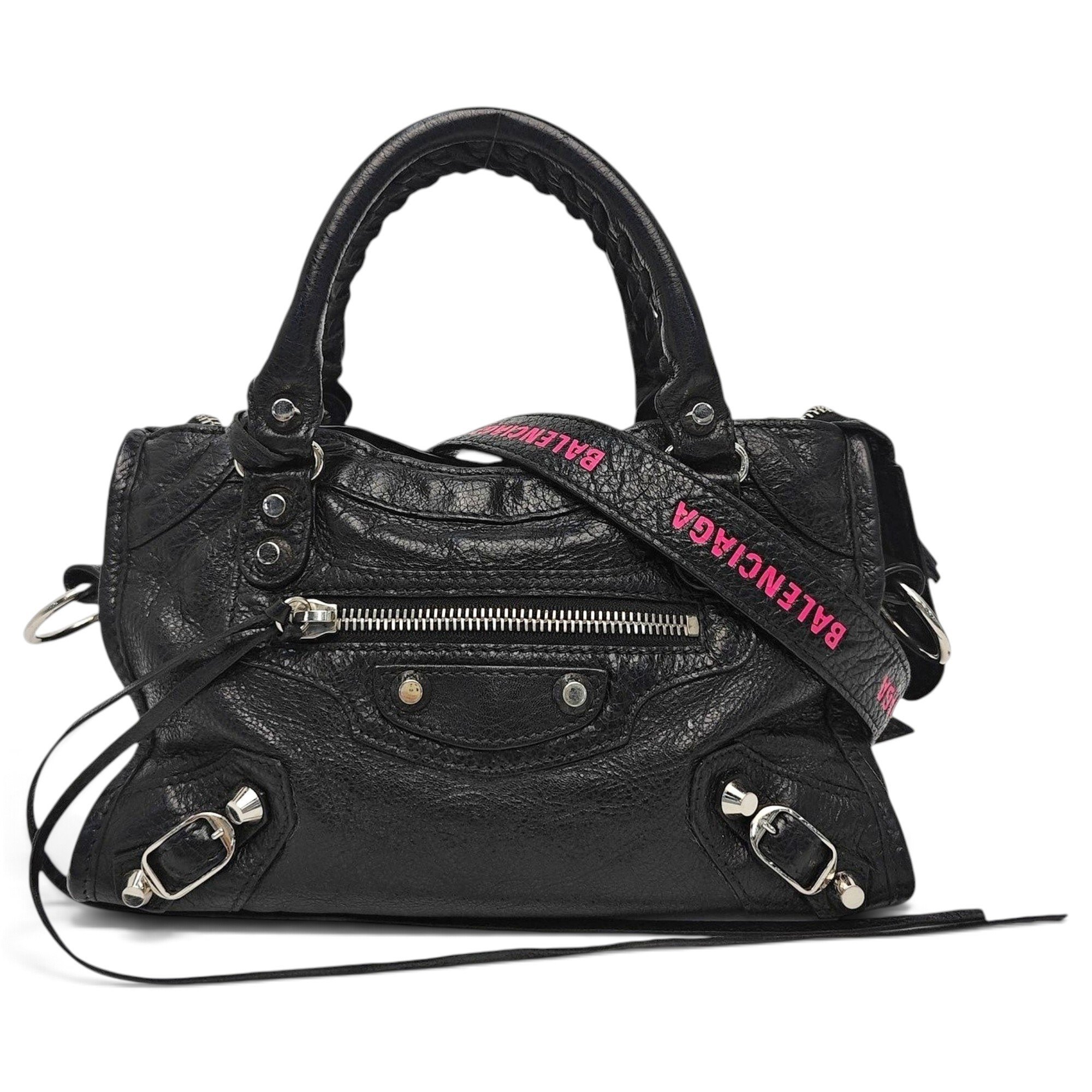 Leather handbag