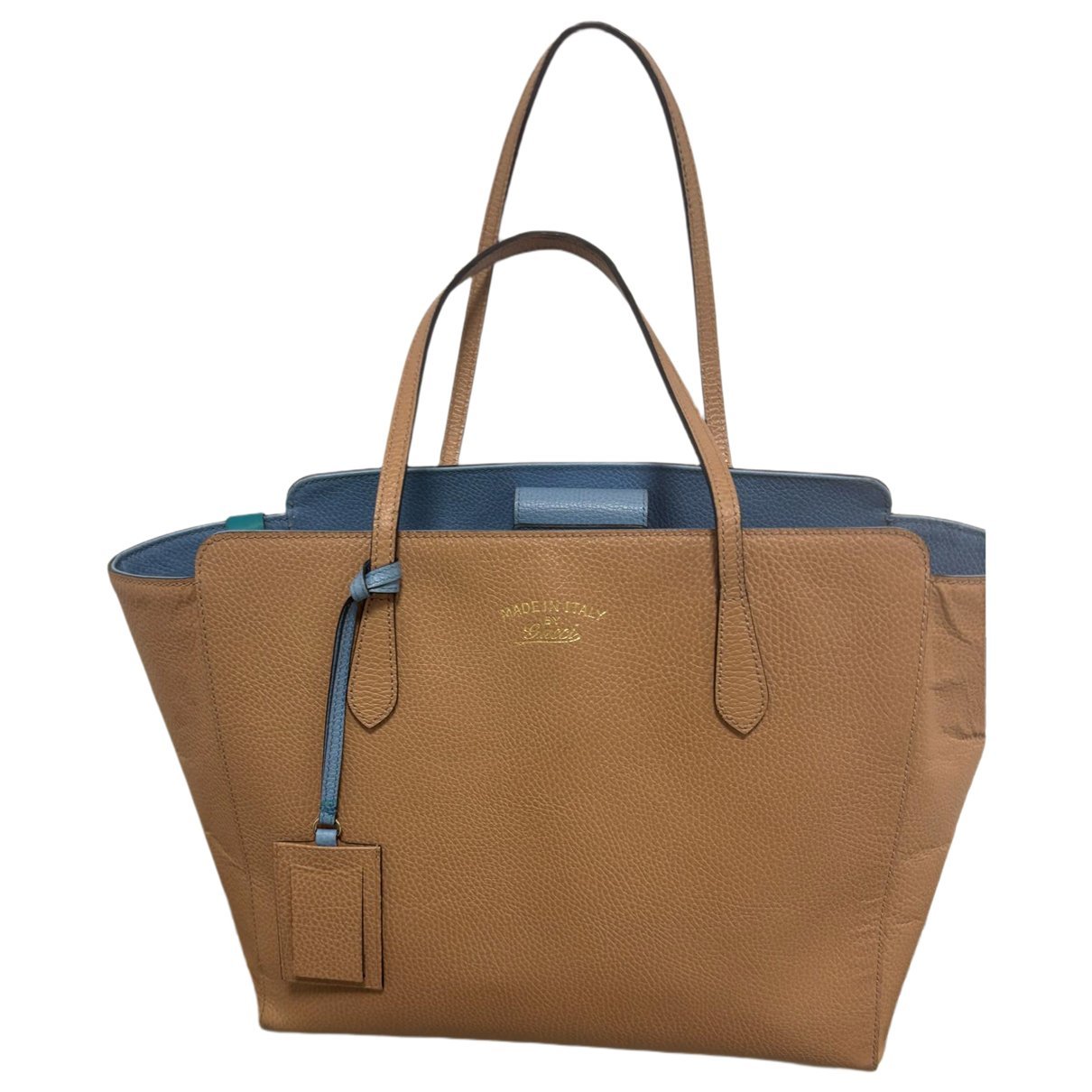 Leather tote