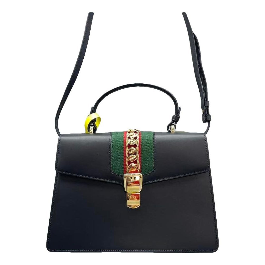 Sylvie Top Handle leather handbag
