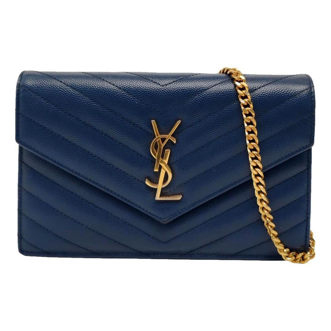 Satchel Monogramme leather crossbody bag