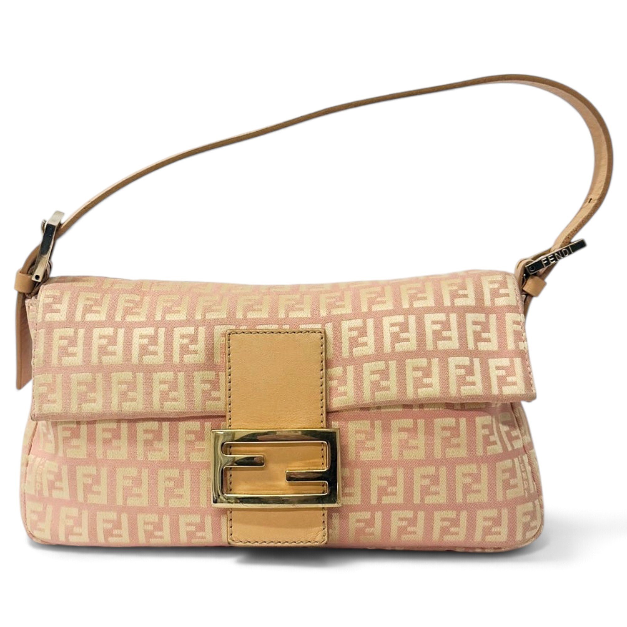 Baguette leather handbag