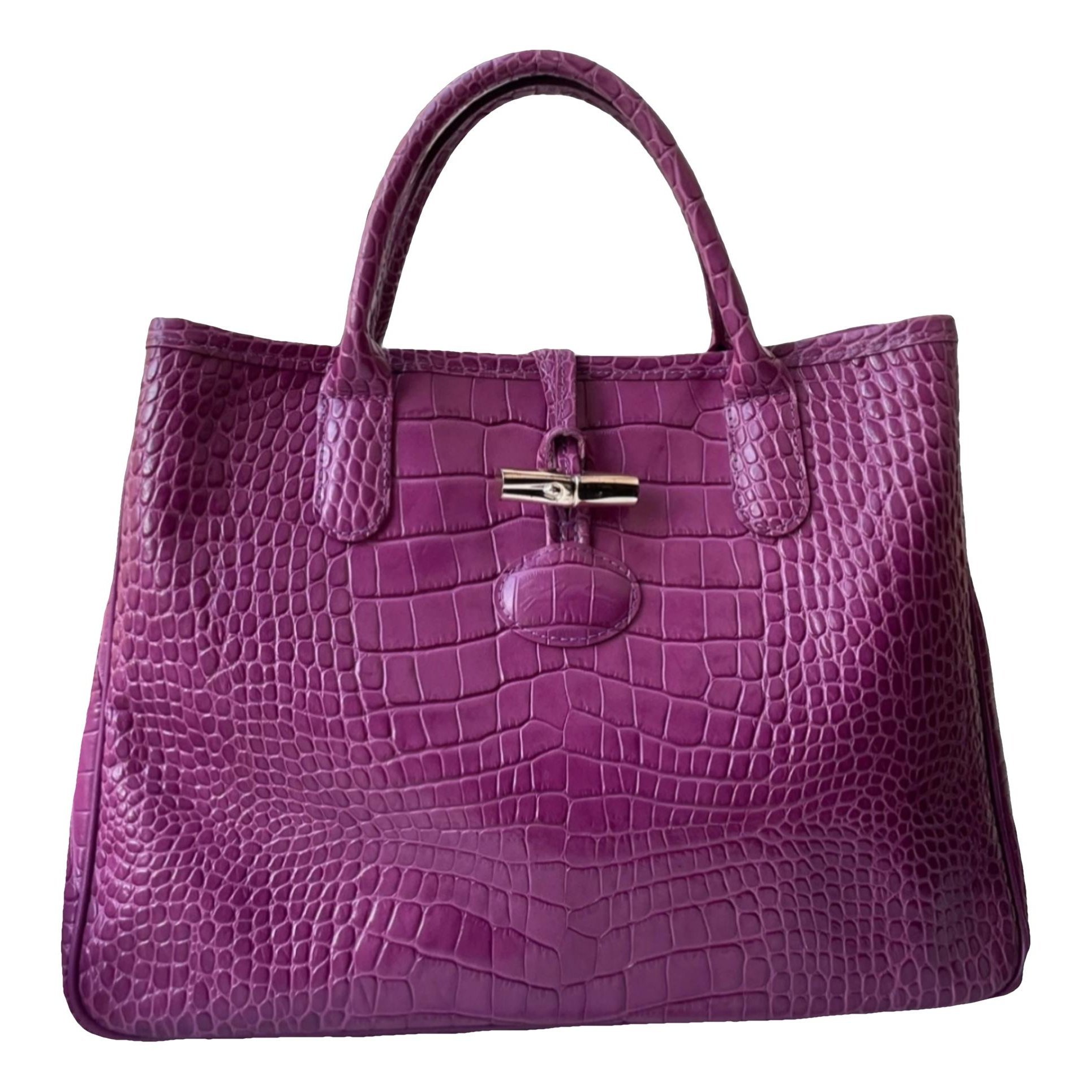 Roseau leather handbag