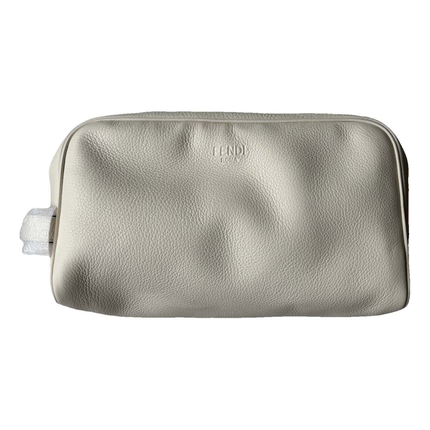 Leather vanity case