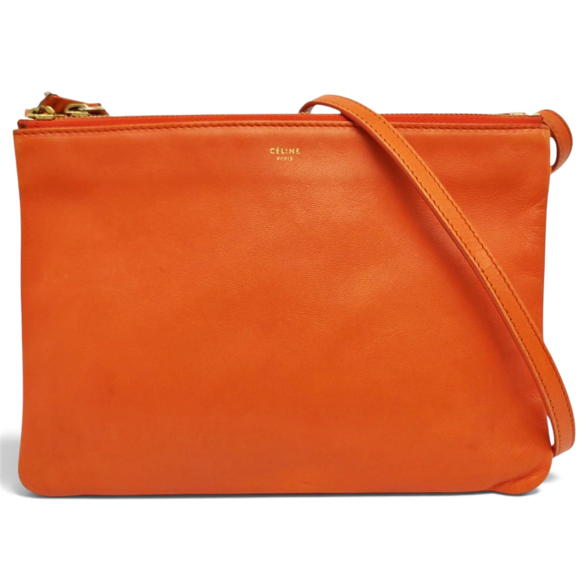 Trio leather handbag