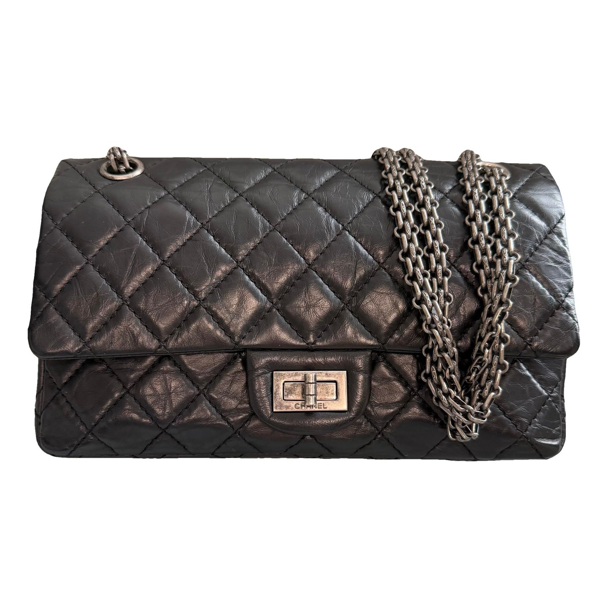 2.55 leather handbag