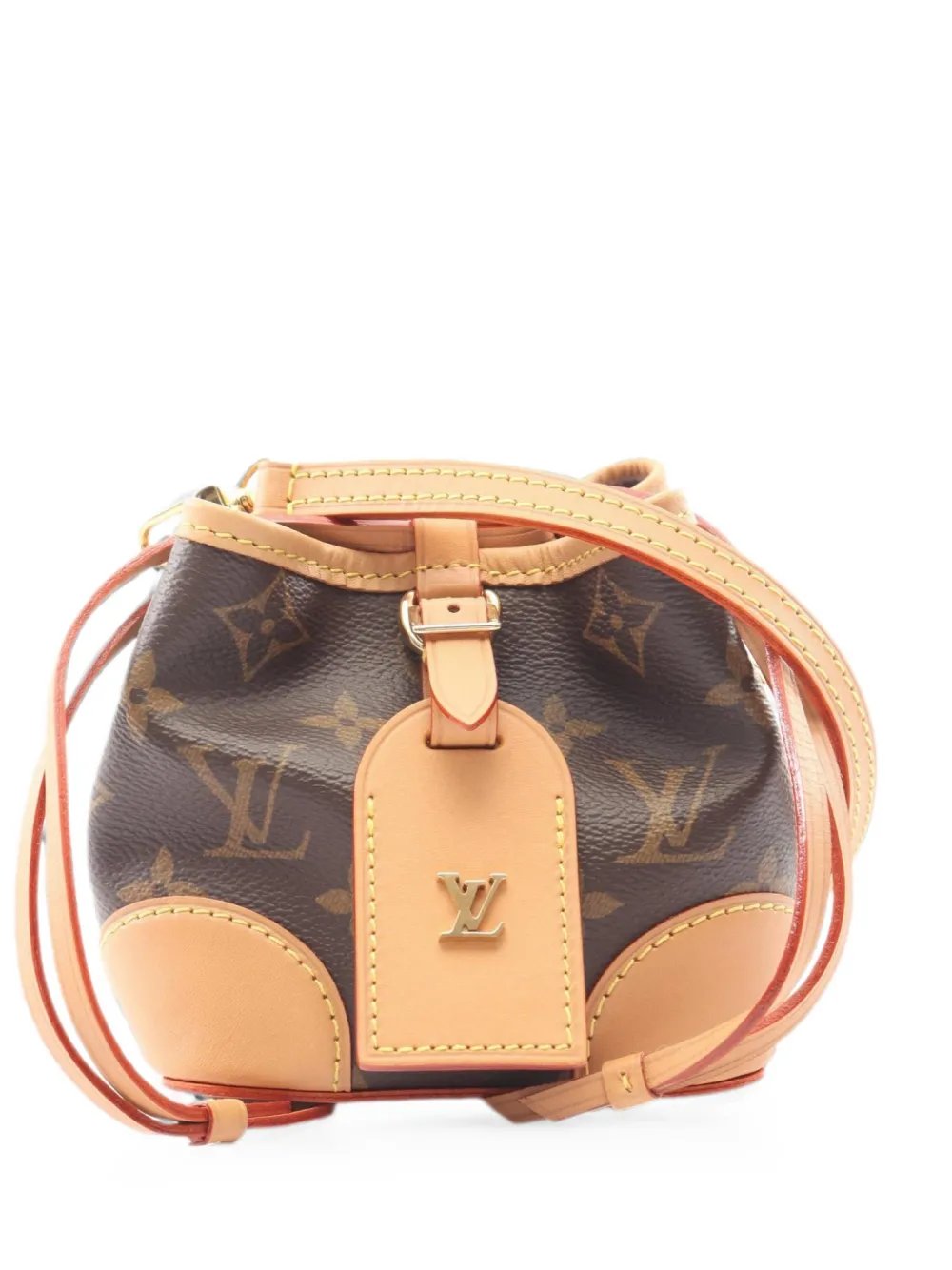 2021 Noe Perth Monogram canvas shoulder bag