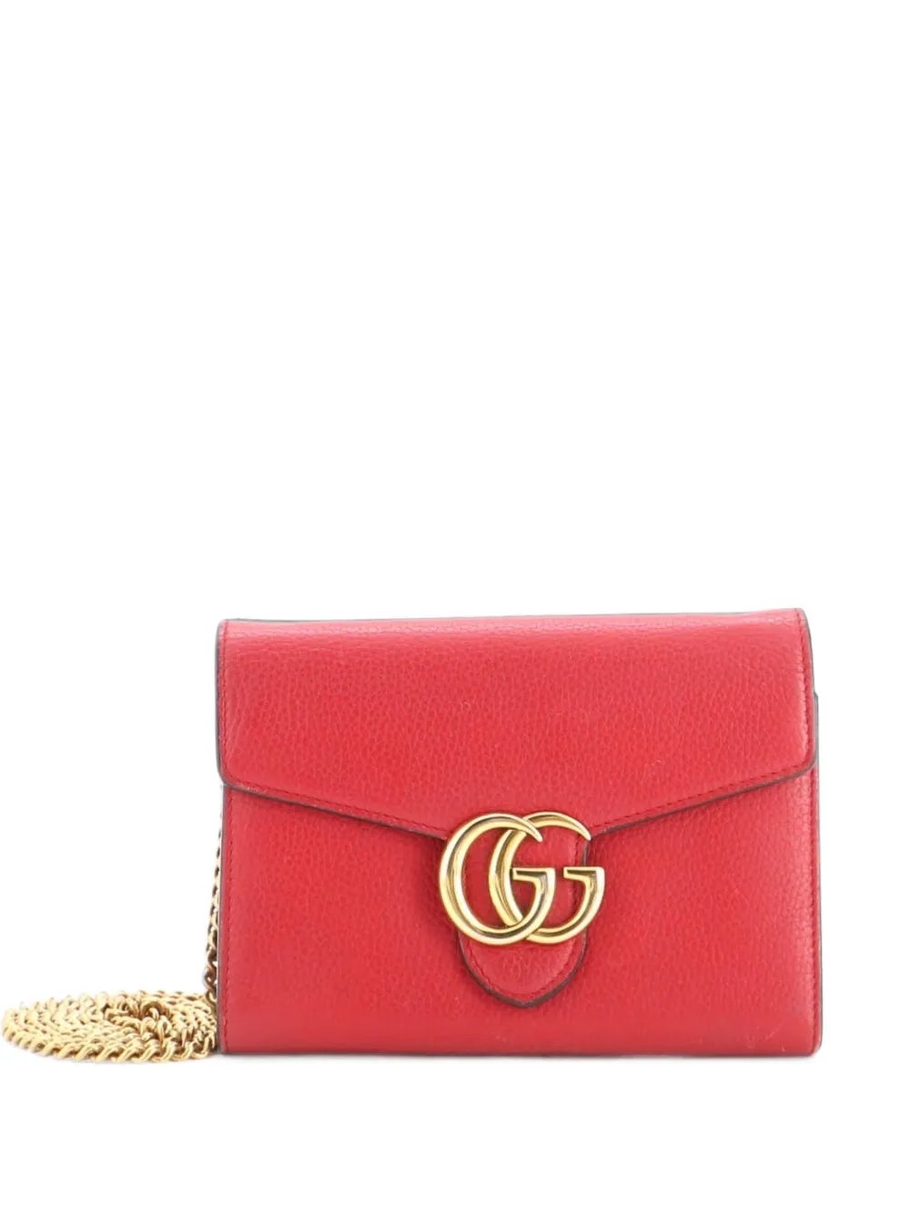 GG Marmont Chain Wallet Leather Mini clutch bag