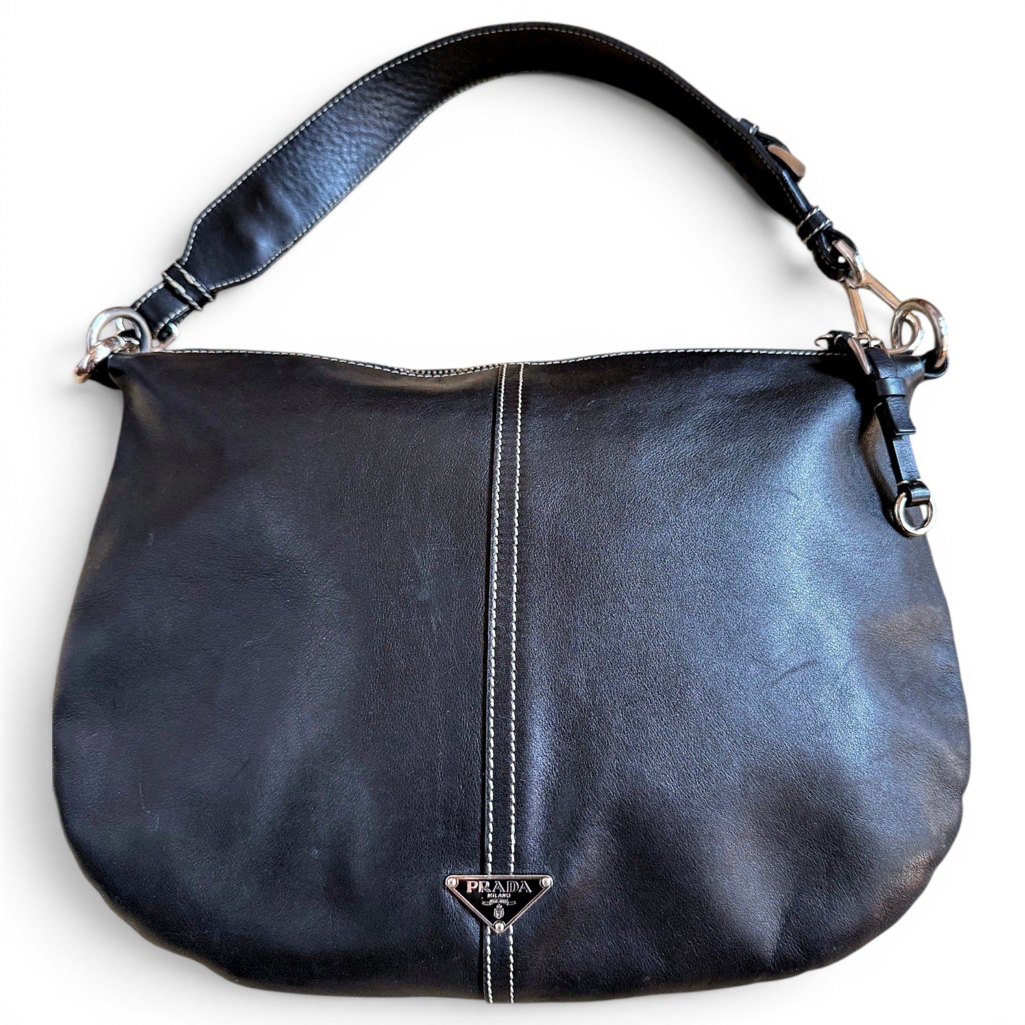 Leather handbag